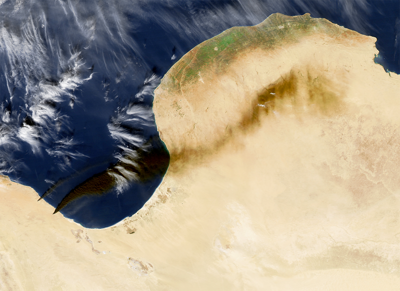 Illustration for article titled This Is What the ISIS Offensive Looks Like From Space